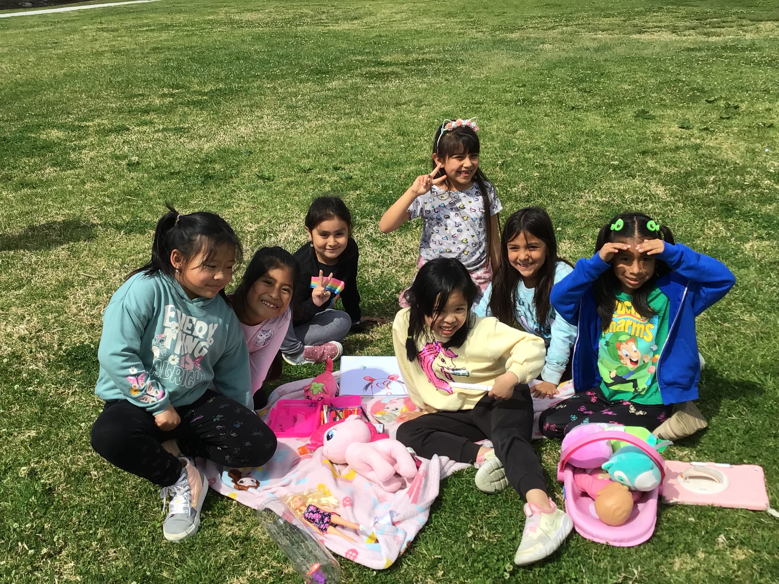 Friends at Bend the Rules Day