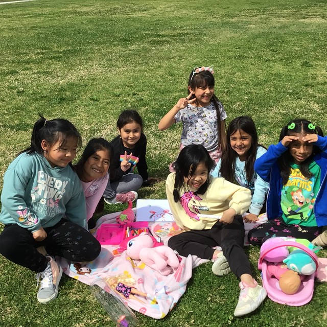 Friends at Bend the Rules Day